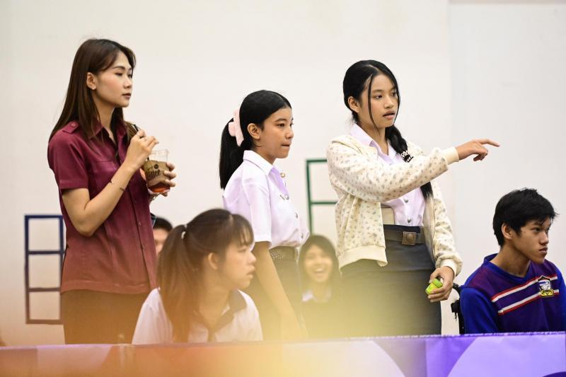 ร่วมส่งกำลังใจ เชียร์นักกีฬาคนเก่ง สารพัดช่างบรรหาร-แจ่มใส